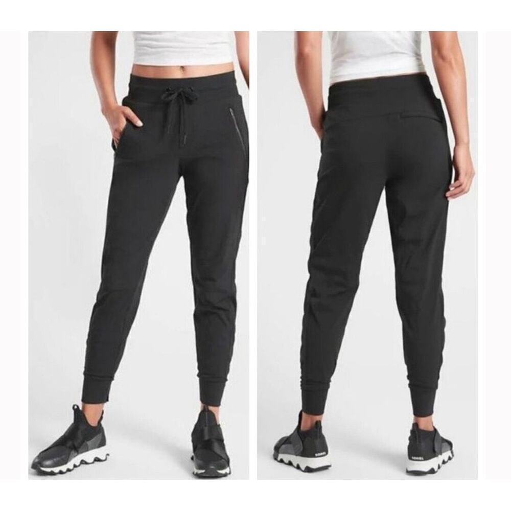 ATHLETA Womens Trekkie North Jogger Size 6 Black
